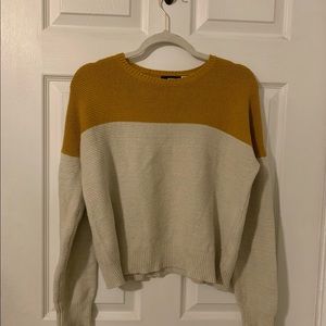 Urban Outfitters BDG Sweater Mustard Stripe XS